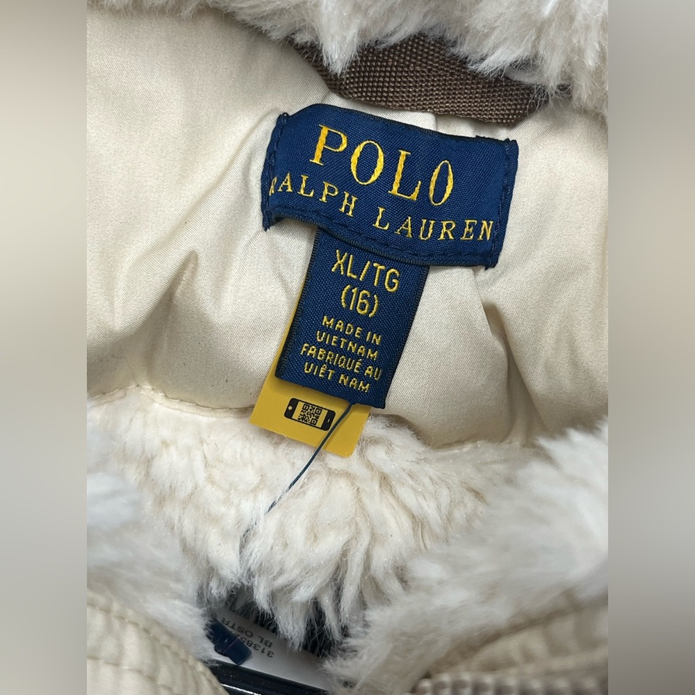 โจ๐ฅณ NEW WITH TAG - Polo by Ralph Lauren Water-Repellent Quarter-Zip Puffer Jacket - Picture 3 of 16